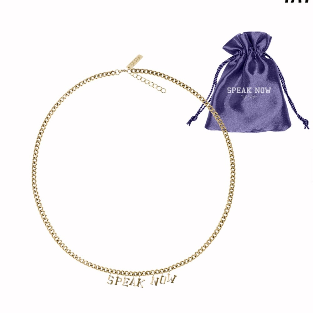 Taylor Swift Speak Now SOLD OUT Necklace